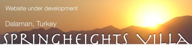 Springheights Villa, luxury villa Dalaman, Turkey